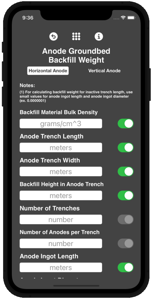 Backfill Weight